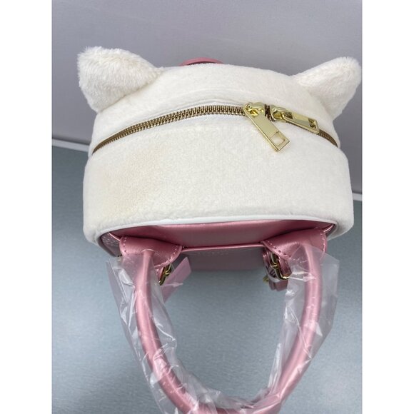 Her Universe Hello Kitty Rhinestone Fuzzy Mini Backpack - Picture 12 of 16